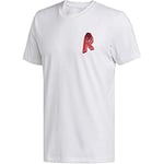 adidas Dame Logo Tee T-Shirt Homme, White, FR : L (Taille Fabricant : LT)