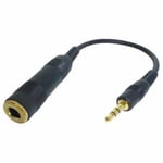 Sennheiser Adapter 6,3 mm female to 3,5 mm male