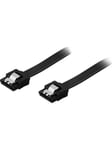 Pro SATA Cable - Black - 0.5m