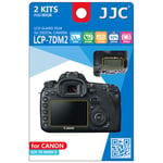 JJC LCP-7DM2 LCD Film Camera Screen Display Protector for CANON EOS 7D MARK II