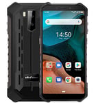 Ulefone Armor X5【2020】 4G Télephone Portable Android 10, MTK6762 Octa-Core 3Go RAM 32Go ROM, IP68 Smartphone Debloqué Résistant Etanche Antichoc, Dual SIM, Batterie 5000 mAh, NFC Noir