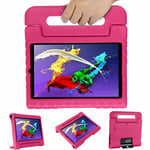 XunyLyee Compatible with Lenovo Yoga Smart Tab 10.1 Case, Shockproof Handle Light Weight Stand Protective Cover Kids Case for Lenovo Yoga Smart Tab 10.1" (YT-X705F) - rose