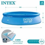 Intex Easy Set With Filter Cartridge Pump 305x61 Cm Pool Blå 305 x 61 cm