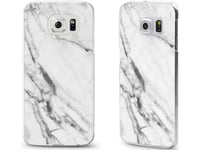 Marbles Galaxy S7 Edge - White