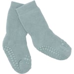 GObabyGO non-slip socks – dusty blue - 6-12m