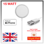 15W Wireless Fast Charger For Apple MagSafe iPhone 13 12 Mini Pro Max UK