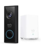 eufy Security Video Doorbell 2K Battery-Powered with HomeBase 16GB Storage No F