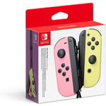 Nintendo Paire de Manettes Joy-Con Gauche Rose Pastel et Droite Jaune Pastel