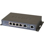 PLANET Technology Corp. GSD-604HP Switch 6P Gigabit dont 4 PoE+ 55W