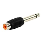 Plugger Adaptateur RCA Femelle - Jack Mâle Mono Easy Adaptateur