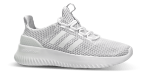 Adidas Sneaker Hvit  - Str. 3½ - Syntetisk/gummi/