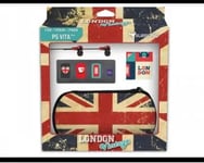 Subsonic Essential Kit Pack D'accessoires Console Sony Ps Vita London Vintage