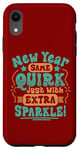 iPhone XR New year same quirk just with extra sparkle Case