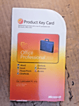 Microsoft Office 2010 Professional Product Key Card (PKC) SEALED RETAIL BOX