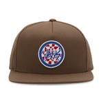 VANS - Mens Lopside Snapback Hat - One Size - Coffee Liqueur - Baseball Cap