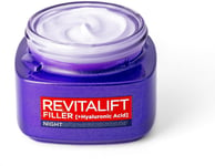 LOreal Revitalift Filler Hyaluronic Acid Anti-Ageing Night Cream 50 ml