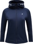 Peak Performance Women's Rider Zip Hood Blue Shadow/Blue Shadow, S