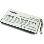 vhbw Batterie remplacement pour Creative Labs BA20603R79914, DVP-HD0003 pour lecteur MP3 baladeur MP3 Player (1400mAh, 3,7V, Li-ion)