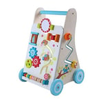 LEOMARK BABY FIRST STEPS ACTIVITY WALKER WOODEN AGE 1 YEARS +