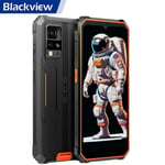 Blackview BV4800 Téléphone Portable Incassable Android 13 6,56 pouces 6Go+64Go 5180mAh 13MP IP68 Étanché Dual SIM Face ID - Orange
