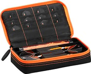 Casemaster by GLD Products Plazma Black with Orange Trim Dart Case