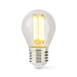 Nedis LED-lampa G45, E27, 7W - Transparent