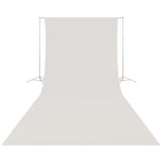 Caruba Wrinkle Resistant Backdrop -kuvaustausta 2.6x6m, valkoinen