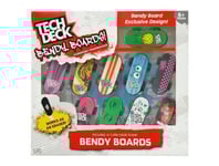 Coffret Tech Deck Bendy Boards : 10 Finger Skate - Planches caoutchouc, flexible