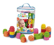 Clementoni 17134.7 "Clemmy Baby" Soft Blocks (48-Piece)