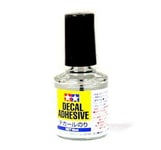 DECAL ADHESIVE/GLUE - GREAT WAY OF SAVING DECALS (10ml BOTTLE) #87176 TAMIYA