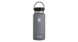 Bouteille hydro flask wide mouth with flex cap 946 ml gris fonce