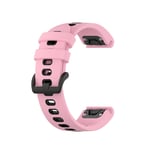 Garmin Fenix 6S, 5S urrem - Pink/Sort