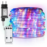 Swanew - Tube lumineux led avec télécommande Extérieur/Intérieur Tube lumineux Intérieur Chaîne lumineuse—Multicolore—20m