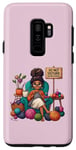 Coque pour Galaxy S9+ Sewing Knitter Knitting Don't Disturb Knitting In Progress