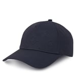 Keps Tommy Hilfiger Monogram Debossed Cap AW0AW15328 Space Blue DW6