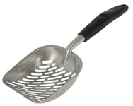 Kattspade metall med plasthandtag