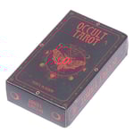 Occult Tarot 78 Divinationskort Deck Divination Berätta Framtiden Leksak Brädspel pusselspel, sällskapsspel