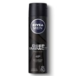 NIVEA Men Deodorant, Deep Impact Freshness, 150ml (Pack of 1)