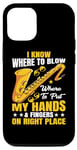 Coque pour iPhone 14 Pro Know Where To Blow & Put My Hands & Fingers On Right Place