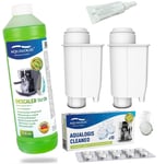 2x Water Filter CA6702 Cleaning Tab CA6704/99 Silicone For Saeco Philips