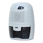 ANSIO Dehumidifier 500ml Compact and Portable Mini Air Dehumidifier for Damp, Mould, Moisture in Home, Kitchen, Bedroom, Caravan, Office, Garage, Bathroom, Basement