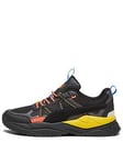 Puma Mens Running X-Ray Tour Open Road Trainers - Black, Black, Size 9, Men