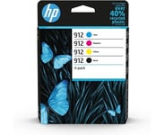 HP 912 C/M/Y/K Ink Cartridges 4-pack