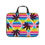 Diving fabric,Neoprene,Sleeve Laptop Handle Bag Handbag Notebook Case Cover Rainbow Chevrons,Classic Portable MacBook Laptop/Ultrabooks Case Bag Cover 12 inches