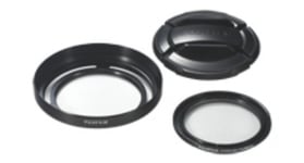 Fujifilm Lens Hood kit LHF-X20, Svart (motljusskydd, filter och objektivlock till X10, X20, X30)