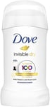 Dove Invisible Dry Antiperspirant Stick 40 ml 40 (Pack of 1)