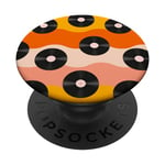 Retro Vinyl Record Music Player 60s 70s 80s LP Lover PopSockets Swappable PopGrip