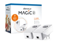 Devolo Magic 2 LAN Triple 2400 Mbps Ethernet LAN 2 pcs EU Version/Plug Adapter