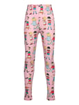 Pippi Langstrømpe Pippi M Vänner Leggings Rosa