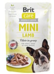 Brit Care Mini Lamb fillets in gravy 85g 24-pack